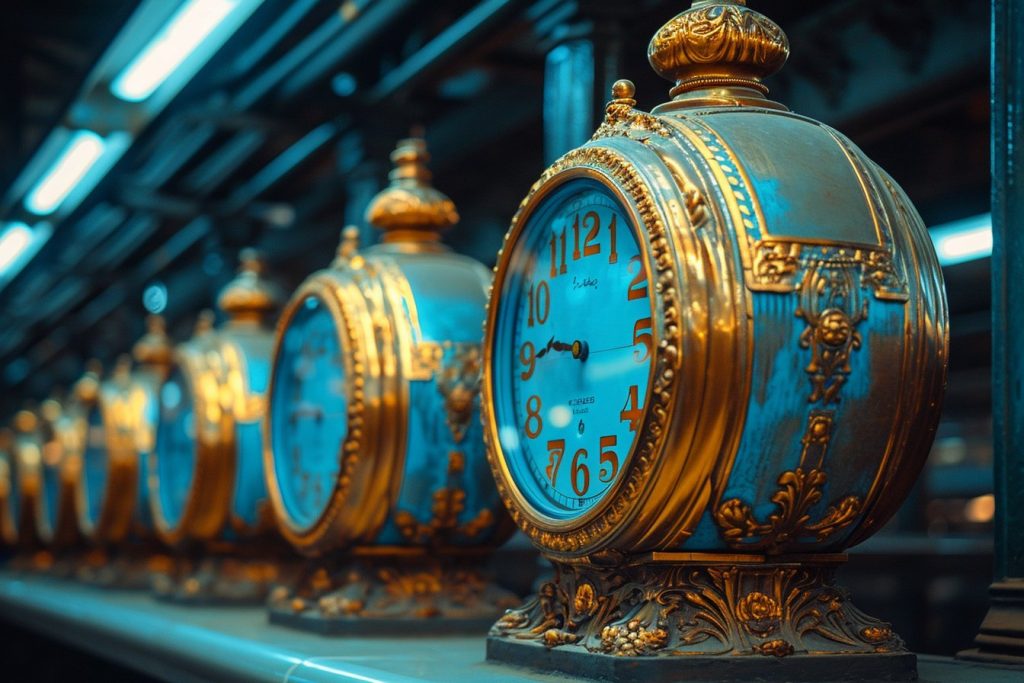 Les horloges en métal qui feront sensation en 2024 : découvrez les tendances