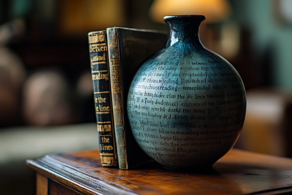 Lire entre les lignes : la tendance des vases livre