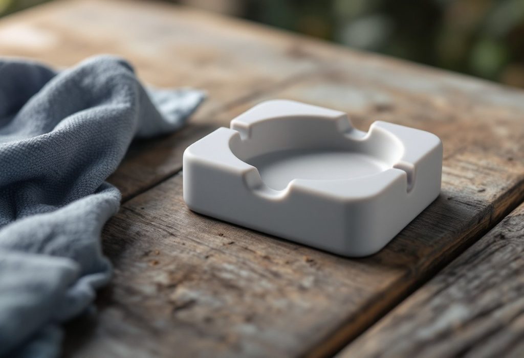 Le cendrier de poche en silicone : flexibilité et style