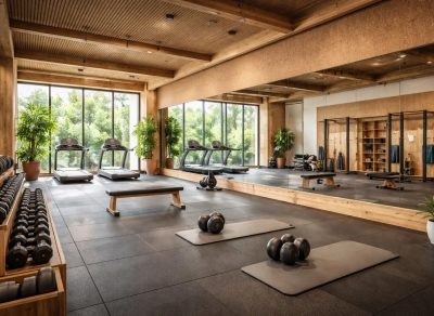 découvrez comment aménager votre salle de sport avec des matériaux durables, des miroirs xxl pour optimiser l'espace et des revêtements de sol adaptés pour un confort maximal et une longue durée de vie.