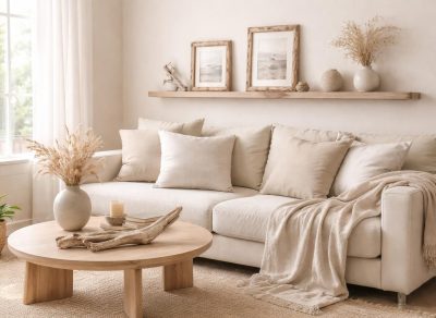 découvrez comment associer des matières naturelles telles que le lin lavé et le bois flotté pour créer une décoration épurée, chaleureuse et authentique dans votre intérieur.