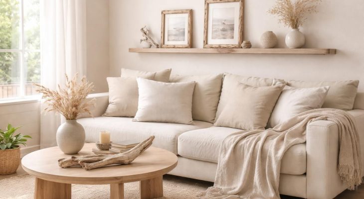 découvrez comment associer des matières naturelles telles que le lin lavé et le bois flotté pour créer une décoration épurée, chaleureuse et authentique dans votre intérieur.