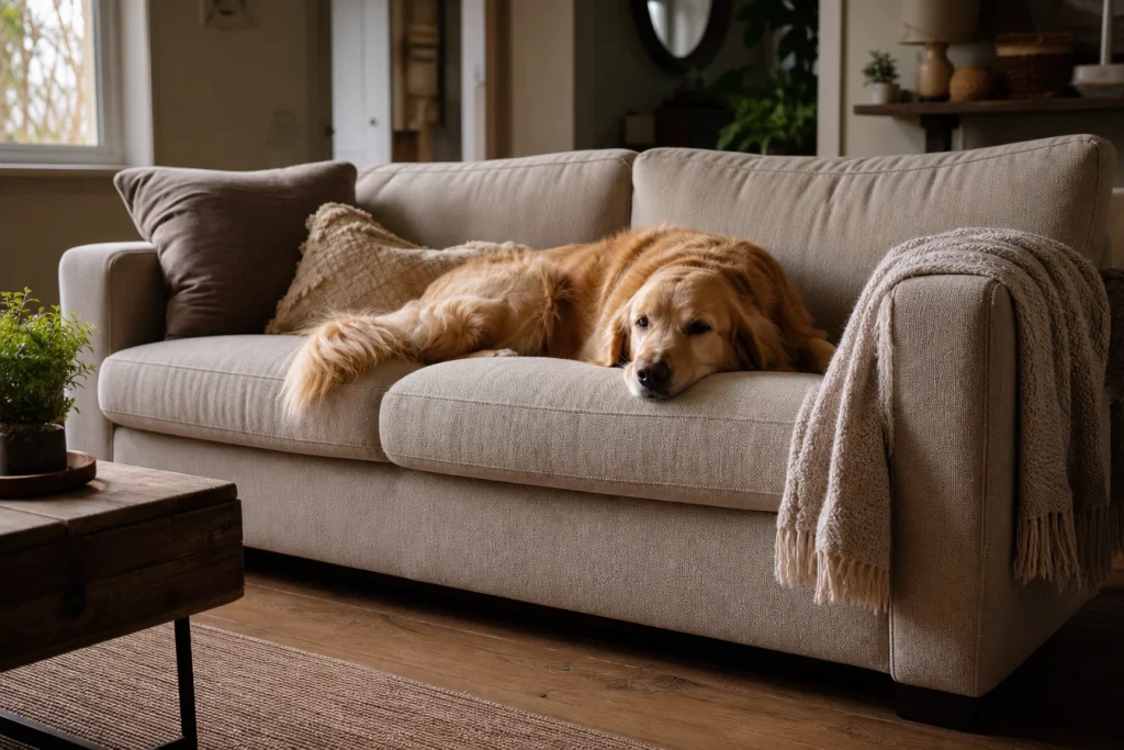 Comment trouver le canapé idéal pour votre fidèle chien ?