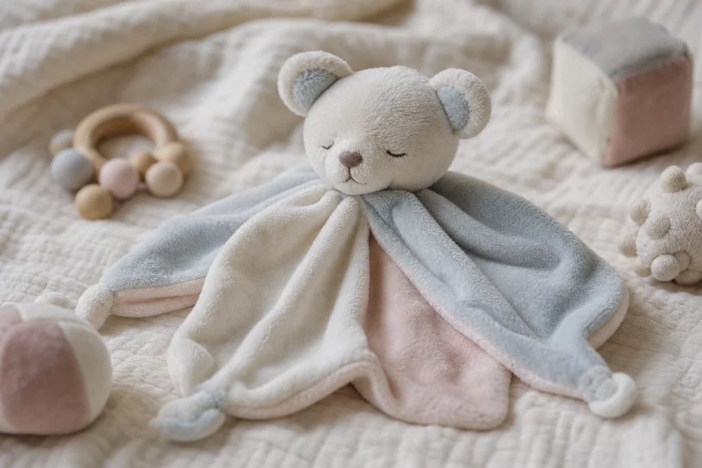 Tout savoir sur les doudou pour bébé de 0 à 6 mois